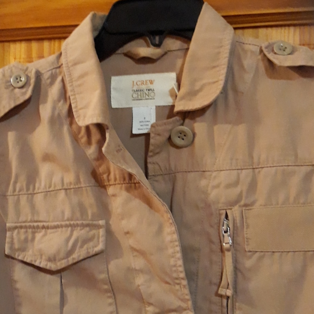 J. Crew Classic Twill Chino Utility Jacket - Picture 3 of 6